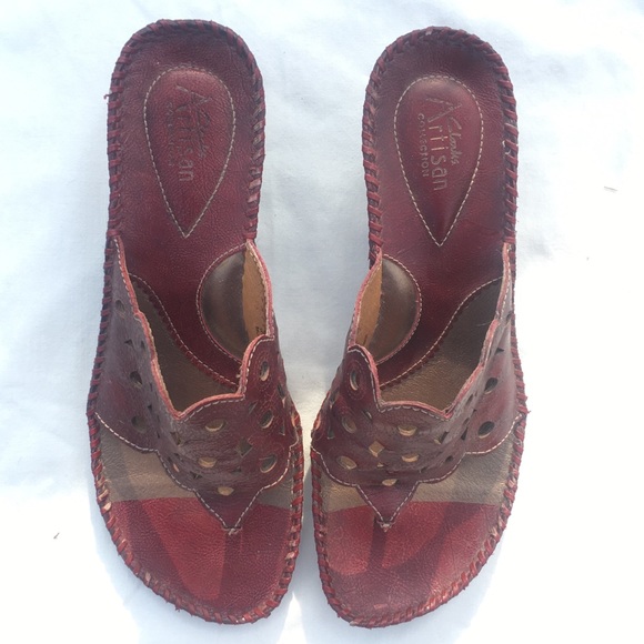 Clarks Artisan Collection Oxblood / Wine heel, 9.5 - Picture 1 of 6